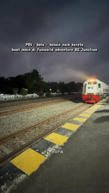 Ke Surabaya naik kereta cuma pengen main di Funwolrd adventure di BG Junction se