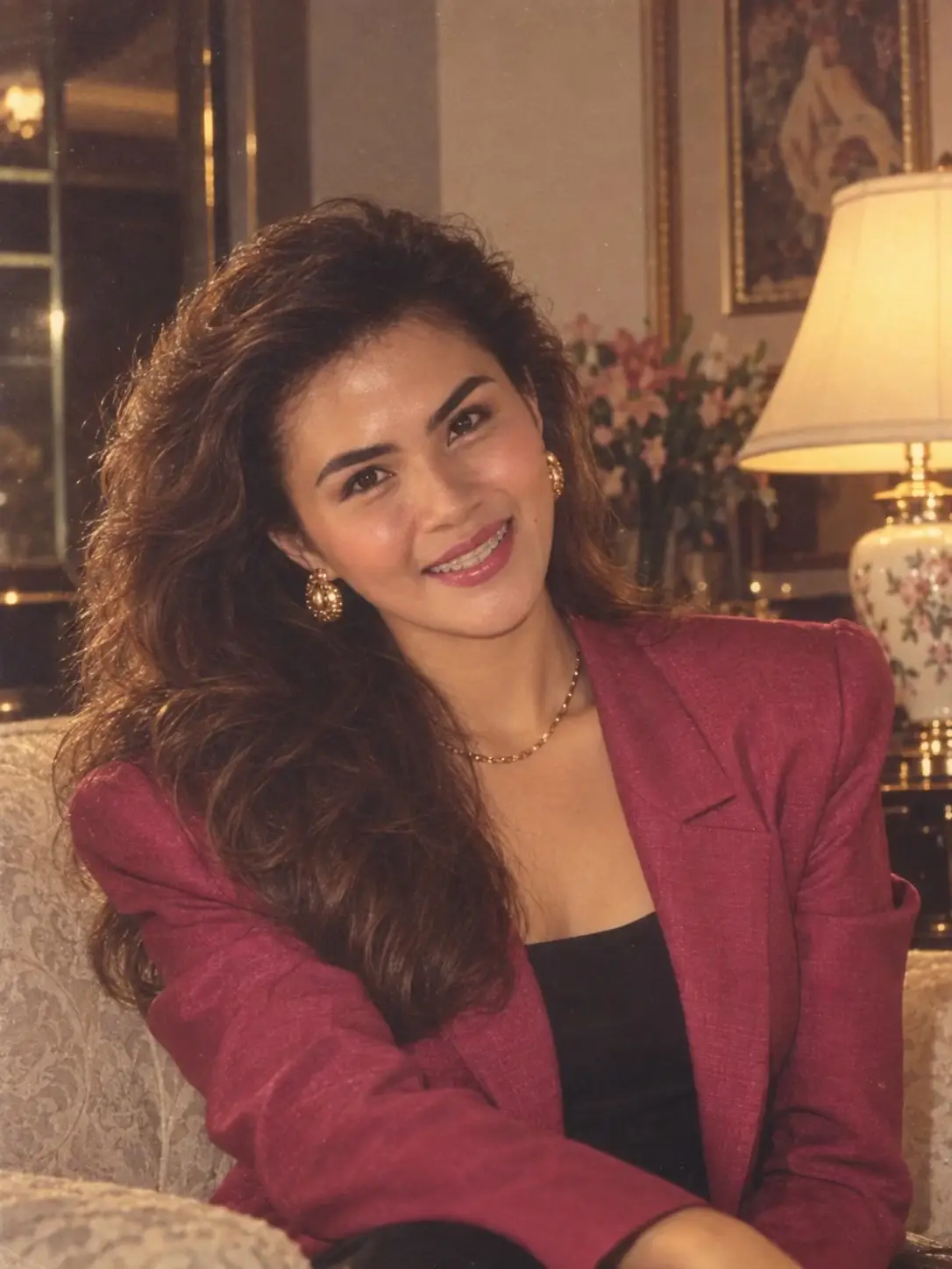 Prompt Transform this photo into an authentic 1980s photograph while preserving 