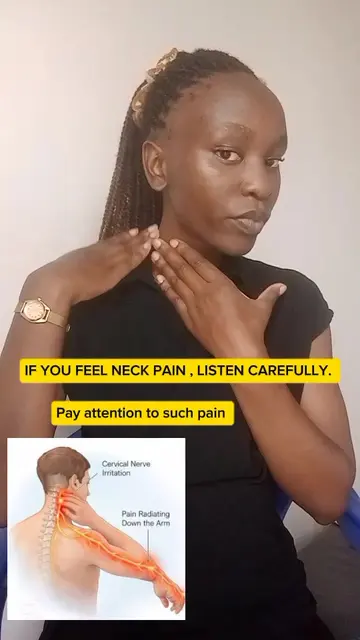 Don't ignore that neck pain seek medical attention before it worsens. #creatorse