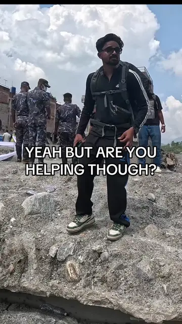 Yeah but are you helping bro?