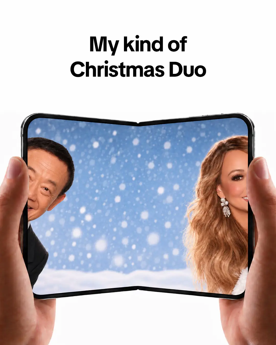 sabay-sabay po tayo...”thank you christmas duo”  Go #GalaToTheMax at your most-l