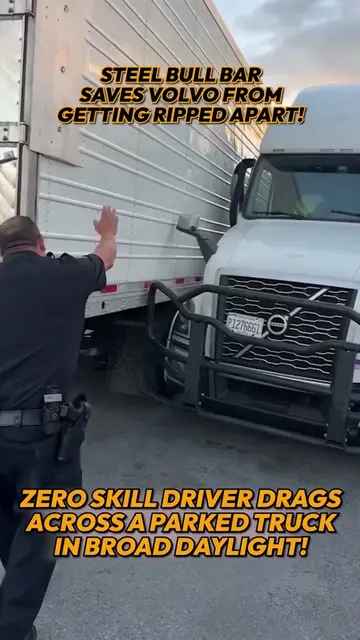 Hit While Parked: Why Every Rig Needs a Heavy Grille Guard! 💥