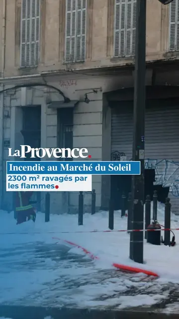 🚒 "Un homme vêtu de blanc a été aperçu en train d'escalader le Marché du Soleil