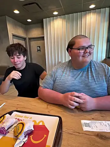 Bro Was Slow Until The Burgers Arrived 😂...