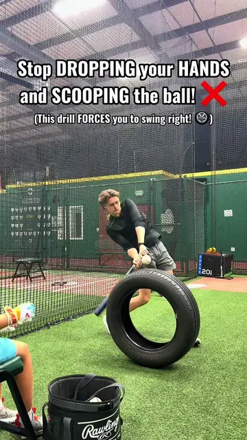 If your coach keeps yelling “STOP DROOPING YOUR HANDS!” try this. 🎯 The tire do