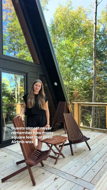 Guests almost never remember how many square feet their Airbnb was. They remembe
