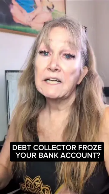 DEBT COLLECTOR FROZE YOUR BANK ACCOUNT?! Before you assume that money is gone fo