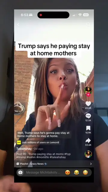 The stupidity is exhausting atp #trump #sahm #momlife #workingmom #stupidpeople 