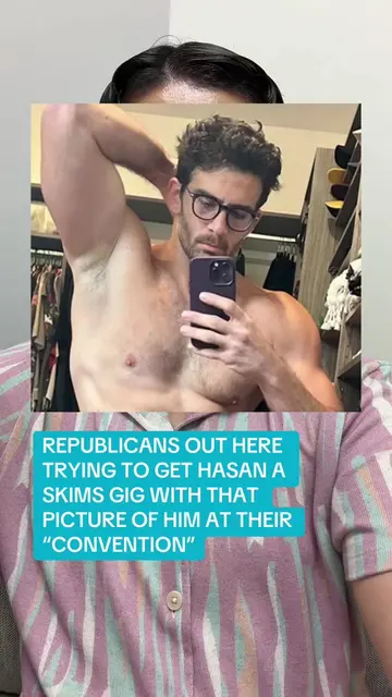 Republicans are so obsessed with Hasan they’re promoting his…good looks 😆 #hasa