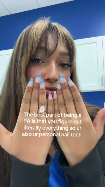Might just become a nail tech #nails #physicianassistant #nailtok #healthcare #f