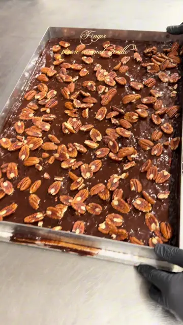 FINGER CARAMEL VANILLE & NOIX DE PÉCAN 🤎 Ultra gourmand et complètement addicti