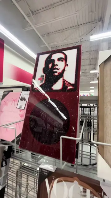 Look At This WallArt I Found At The Store! #fyp #drake #wallartdecor #wallart #v