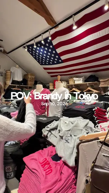 POV: Brandy Melville in Tokyo🇯🇵🗼🤍 September 10, 2026 #brandy #brandymelville