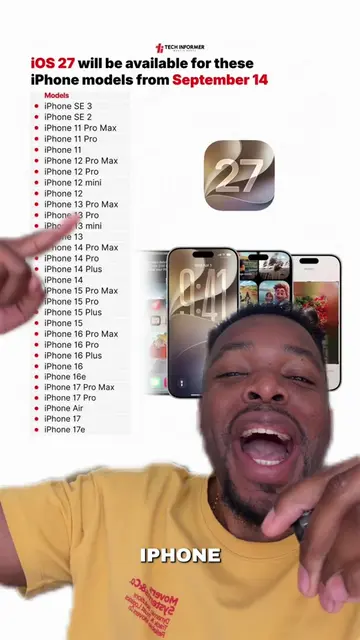 New android users will be made soon 😭😂 #iphone #ios27 #iphoneduo #greenscreen 