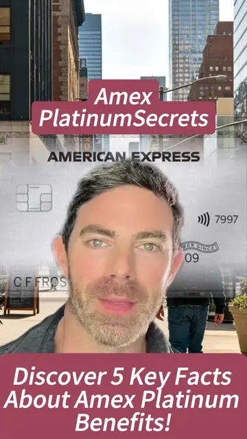 Unlock 5 Amex Platinum secrets you didn't know! From a personal concierge to tra
