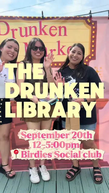 📚🥂 WELCOME TO THE DRUNKEN LIBRARY 🥂📚 Your TBR is about to get a little longe