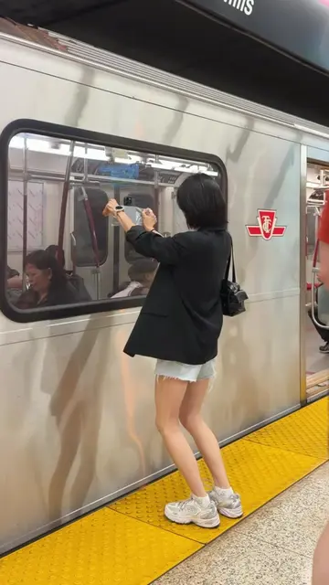 Hey Toronto, has anyone seen a phone stuck on the TTC? 😭 #runner45 #mom45 #fyp 