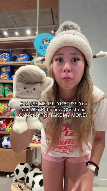 EXCUSE ME JELLYCAT??!! You can WEAR the new Christmas Collection??!!  TAKE MY MO