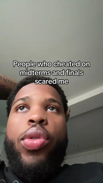 If you were out here cheating on every exam you truly fear nothing #college #fin
