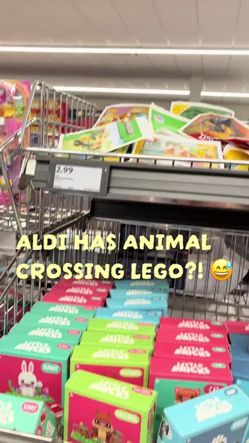 @Aldi UK HAS ANIMAL CROSSING LEGO?! 👀 And for £2.99 a poly bag?! I was NOT expe