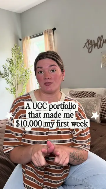 Your UGC portfolio does NOT have to be fancy or filled with brand deals to get s
