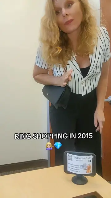 Ring shopping im 2015 ##womenshopping #jewelry #diamondhalo 