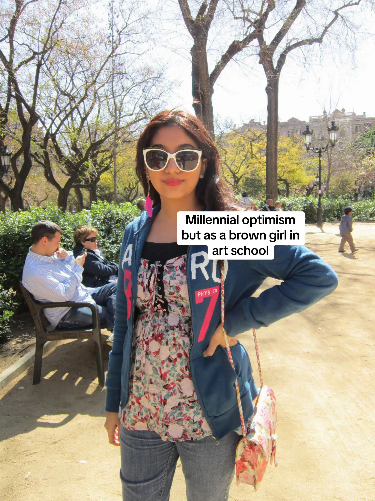 here is my twee millenial optimism phase, living in Switzerland at an art school