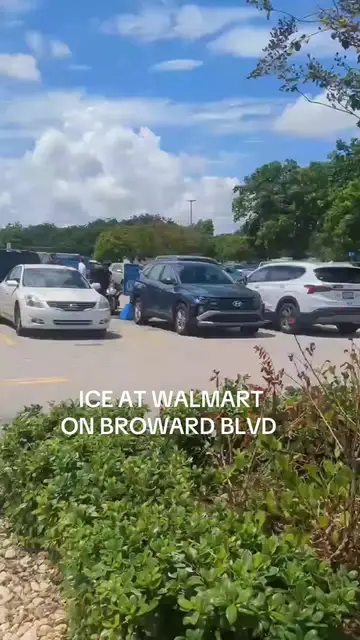 Yesterday in Broward County #ice #browardcounty 
