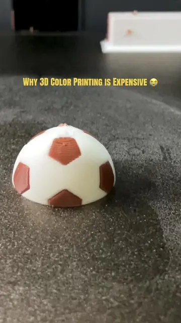 Why 3D Color Printing is Expensive 😭 #3dprinting #colorprinting #expensive #3da