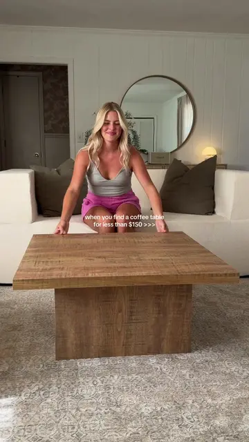 it’s sooooo gorgeous 🤩💫✨ #coffeetable #affordablefurniture #livingroom 