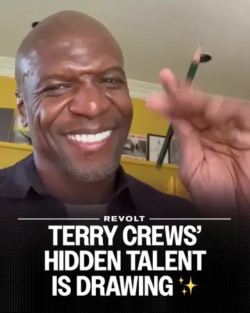Who knew he had this in him 😮‍💨🎨 Terry Crews’ hidden talent is drawing ✨ #ter
