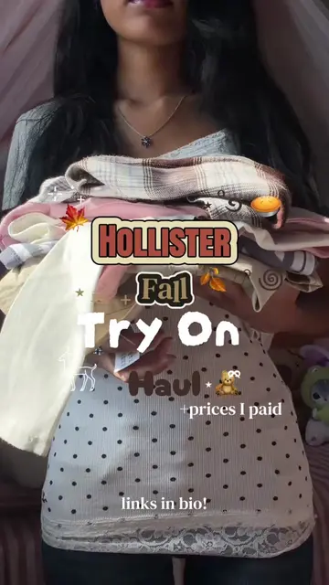 Try On Video for my early birthday Hollister haul!! 🤎🧸ིྀ@hollister All items a