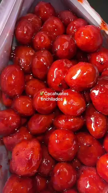 🥜cacahuates enchilados🔥✨😮‍💨!! #cacahuates #compamunchies #enchilados #fuego 