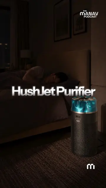 Dyson built an air purifier inspired by jet engines. Its star-shaped nozzle is d