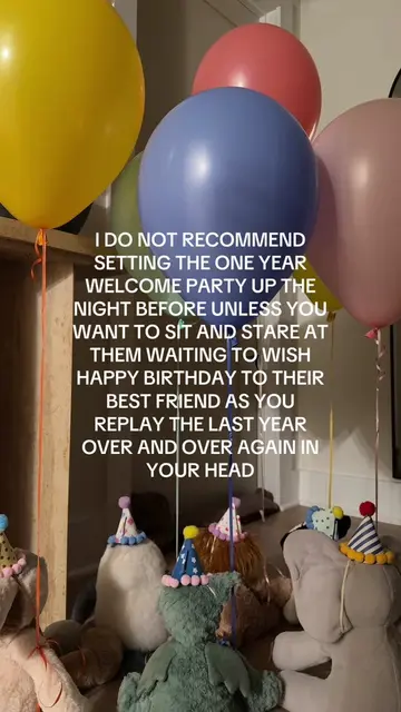 I am happy and I am sad help #firstbirthday 