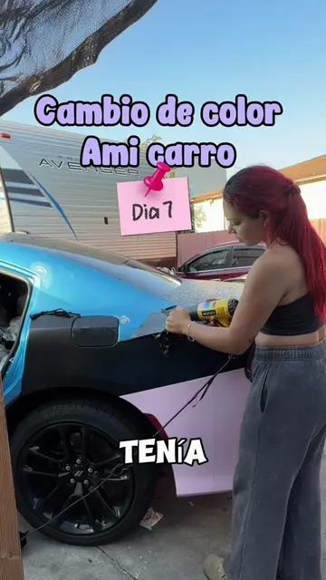 Cambio de color ami carro día 7 esta fue la razón por que mi carro tenía un pane