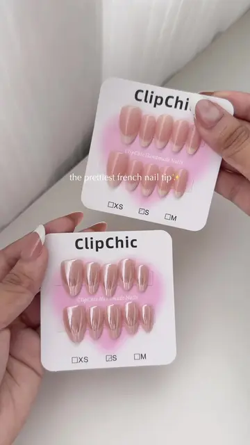 Chic girl nails press on nails recommendations 💅🏻#creatorsearchinsights #chicg