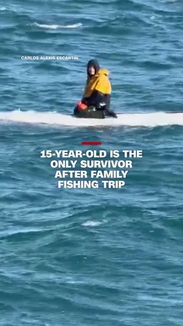 A 15-year-old boy who had been fishing with his brother and cousin in Alaska was