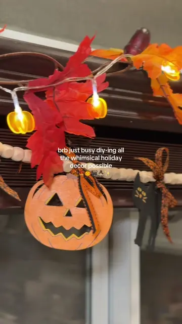 Give me all the halloween/holiday diy’s!! 🍁🎃✨ #halloweendecor #halloweendecora