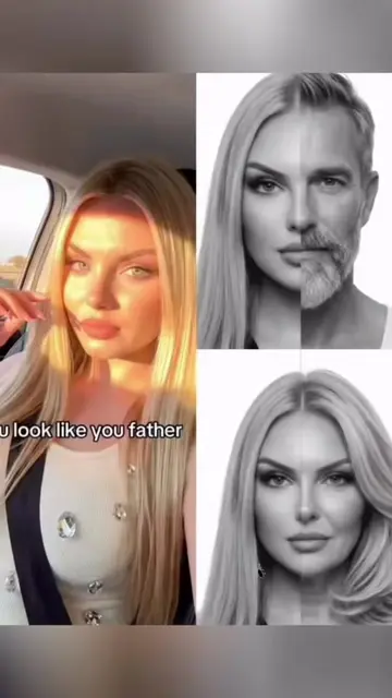 Gemini ChatGPT how to make the you look like your mom trend. family resemblance 