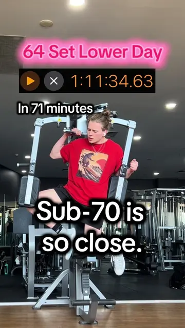 Now eagle-eyed viewers may notice for the exercises I’m using a cuff, I’m using 
