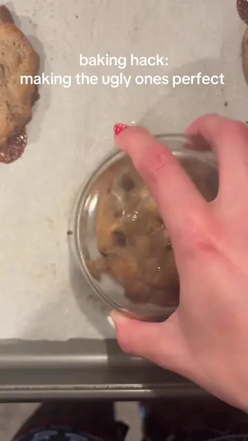 Would you try this baking hack? 👀🍪#cookie #mukbang #dessert 