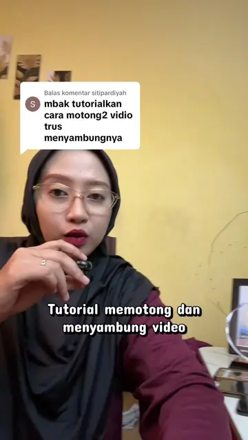 Membalas @sitipardiyah tutorial cara memotong dan menyambung video #tutorial #be