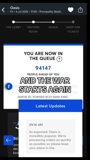 Fucking here we go againnnnnn!!!!! #oasis #oasisreunion #oasis2027 #oasis25 #oas