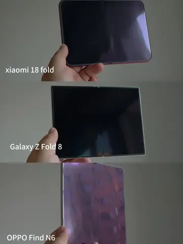 OPPO Find N6 vs Galaxy Z Fold 8 Vs  Xiaomi 18 Fold  #iPhoneDuo #samsung #xiaomi 