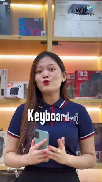 iPhone သုံးနေပြီးတော့ keyboard ကို ဒီလိုမျိုးသုံးလို့ရတယ်ဆိုတာ တော်တော် များများ