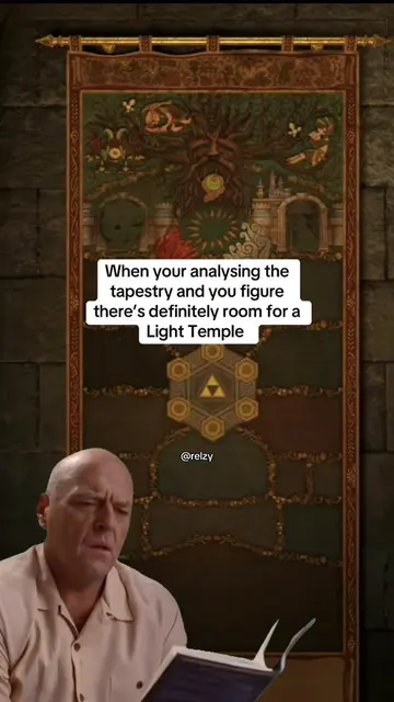 Tapestry analysing . I need a Light Temple #zelda #ocarinaoftime #thelegendofzel