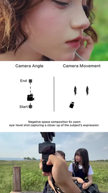 DJI Osmo Pocket 4P makes portrait camera moves easier 🎬 Save this for your next