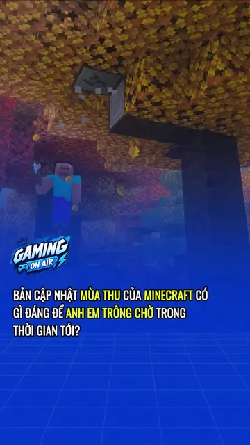 Đi đào kim cương hay đi ngắm lá đây #gamingonair #GamingOnTikTok #Minecraft #min