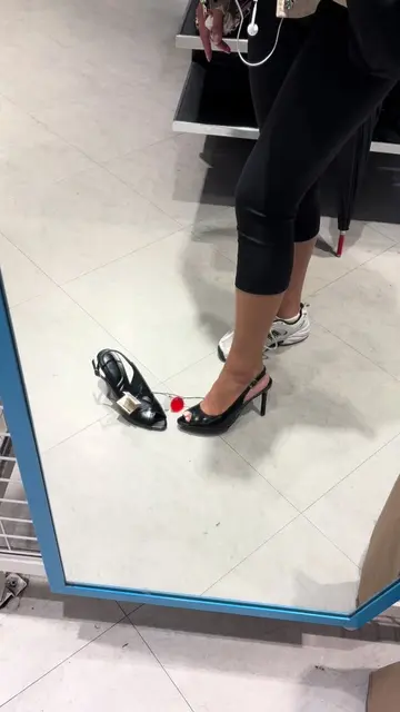 Hmmm yes or nooo? 🚶‍♀️#shoestyle #highheels #primarkheels #primarkfinds